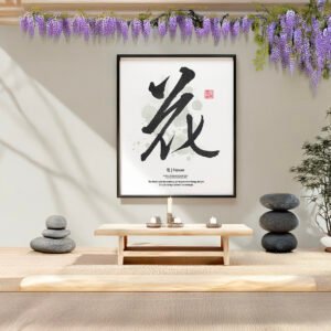 Flower Zen Art Print